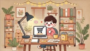 쇼핑몰 창업 일러스트2