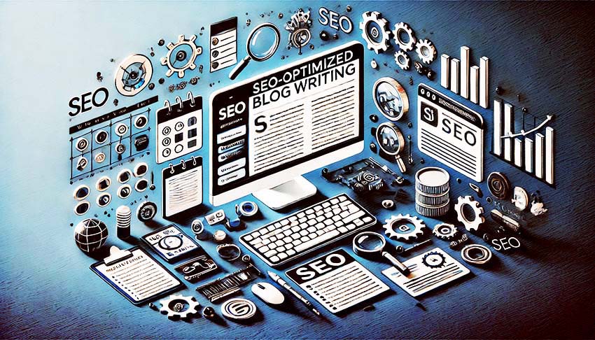 SEO 최적화 일러스트